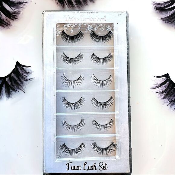 outpost beauty Other - EYELASHES Set - 6 pairs l NIB